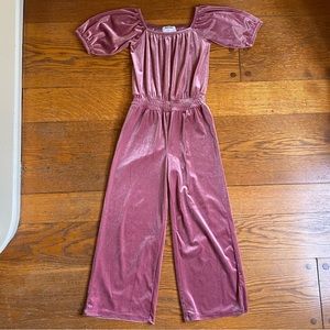 EUC Old Navy Velvet Jumpsuit